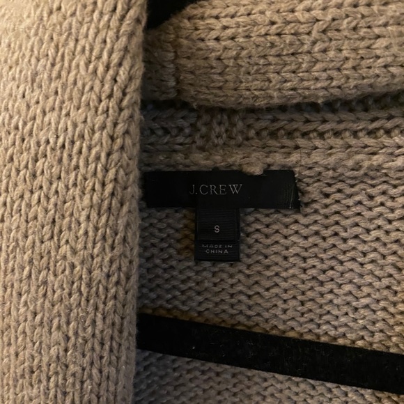 J Crew Oatmeal Open Cardigan - Picture 2 of 4